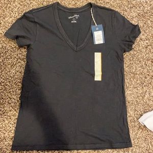 Dark gray v-neck. New with tags